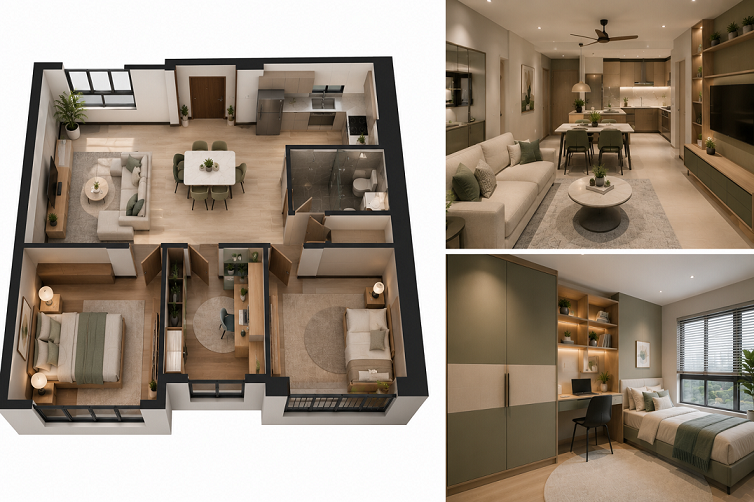 Web Blog_Posh Living_3 Room BTO Renovation Ideas for a Stylish Singapore Home